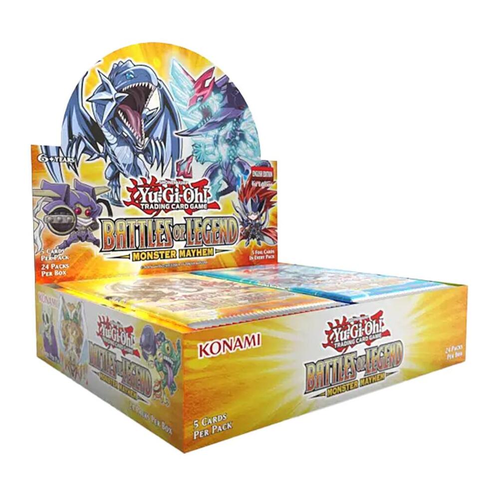 Yu-Gi-Oh! Battles of Legend - Monster Mayhem Booster Box 88 Cardhouse Yu-Gi-Oh! Battles of Legend - Monster Mayhem Booster Box 88 Cardhouse