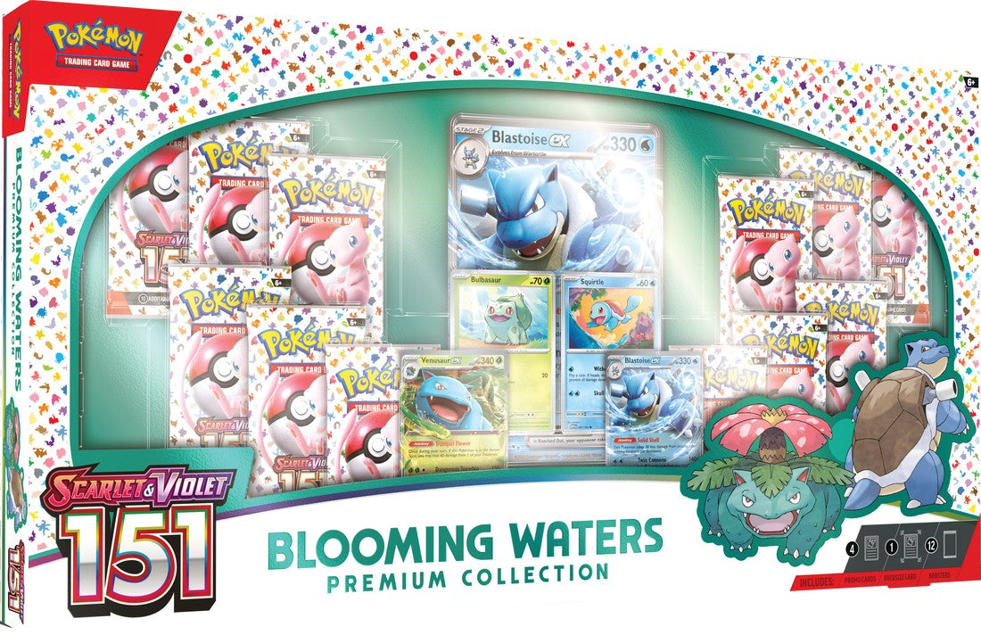 pokemon blooming waters best cards Pokemon SV3.5 Blooming Waters Premium Collection