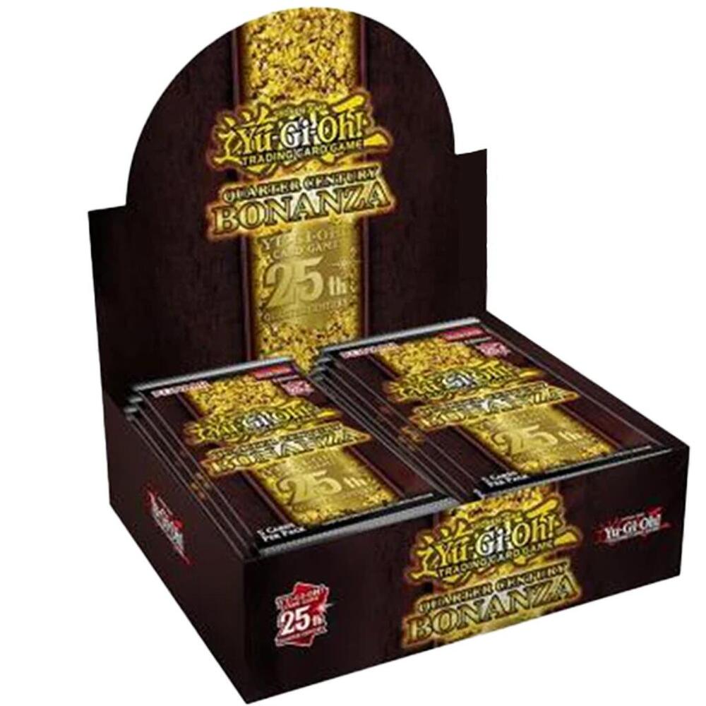 yugioh gold booster box Yu-Gi-Oh! Quarter Century Bonanza Booster Box – 88 Cardhouse