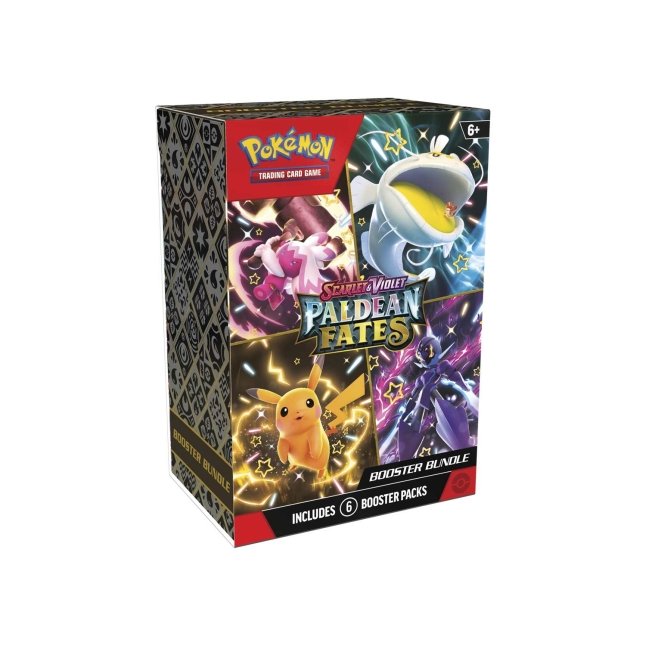 how many packs are in a shining fates booster box Pokemon SV4.5 Paldean Fates Booster Bundle – 88 Cardhouse