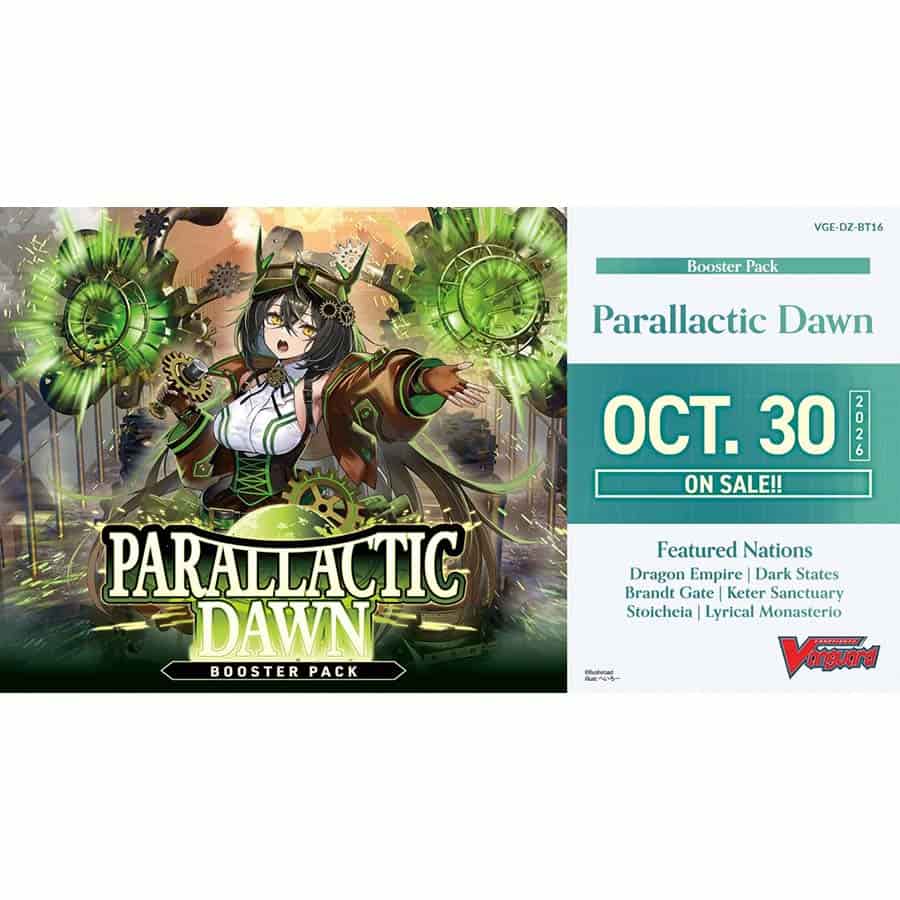 bt 16 booster box Cardfight Vanguard DZ-BT16 - Parallactic Dawn mtg tcg Suitable for players aged YuGiOh Crimson Cris Assault Version:Limit Break