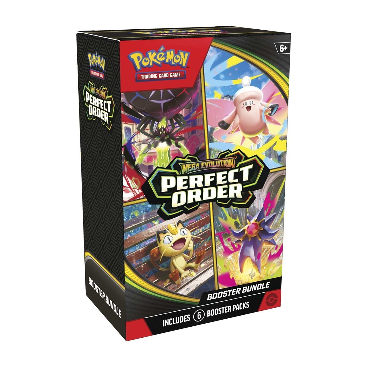 Pokemon TCG ME3 Perfect Order Booster Bundle 6 Packs 88 Cardhouse Pokemon TCG ME3 Perfect Order Booster Bundle 6 Packs 88 Cardhouse