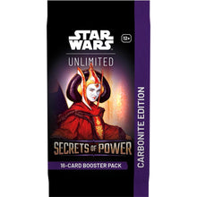 Load image into Gallery viewer, Star Wars TCG Secrets of the Power Carbonite Booster Box - Pre-Order

