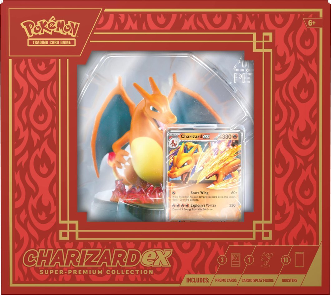 Pokemon TCG Charizard EX Super Premium Collection 88 Cardhouse Pokemon TCG Charizard EX Super Premium Collection 88 Cardhouse