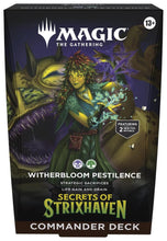 Load image into Gallery viewer, MTG Secrets of Strixhaven Commander Deck

