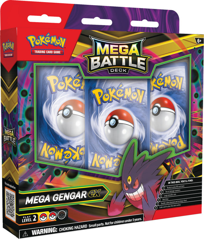 Pokemon TCG Mega Battle Deck - Mega Diancie/Gengar EX 88 Cardhouse Pokemon TCG Mega Battle Deck - Mega Diancie/Gengar EX 88 Cardhouse