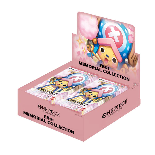 One Piece Extra Booster Memorial Collection EB-01 English Booster Box One Piece Extra Booster Memorial Collection EB-01 English Booster Box