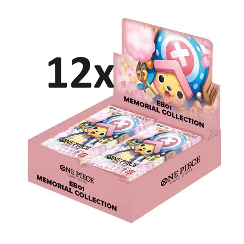 One Piece Extra Booster Memorial Collection EB-01 English Booster Box One Piece Extra Booster Memorial Collection EB-01 English Booster Box