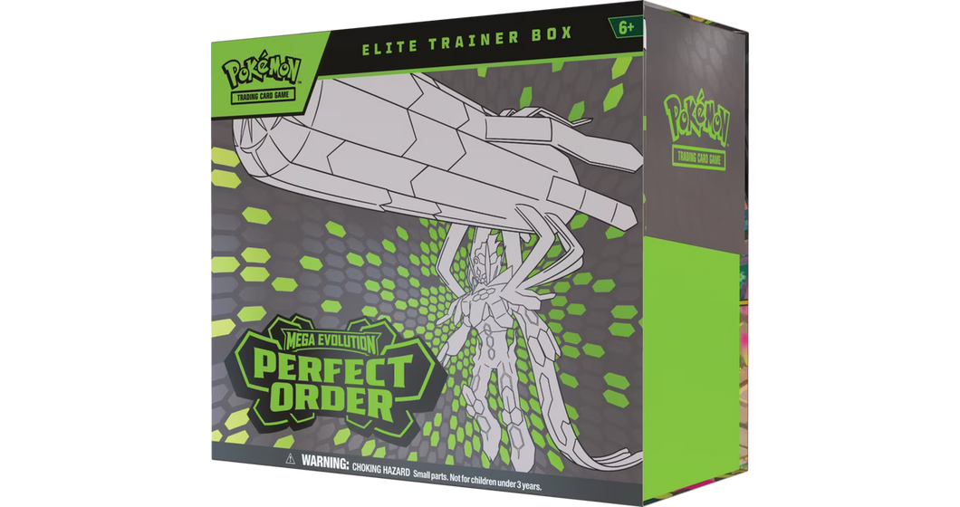 Pokemon TCG: Mega Evolution Perfect Order Elite Trainer Box