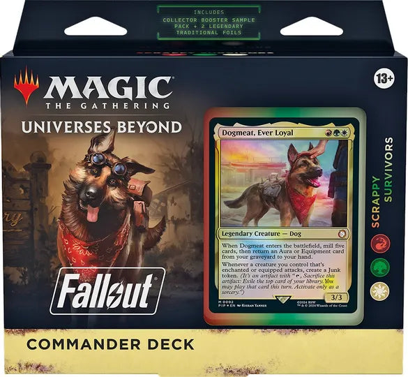 mtg fallout booster box MTG Fallout Commander Deck