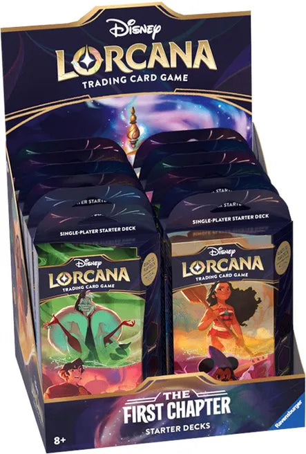 starter decks lorcana Disney Lorcana: The First Chapter Starter Deck Box