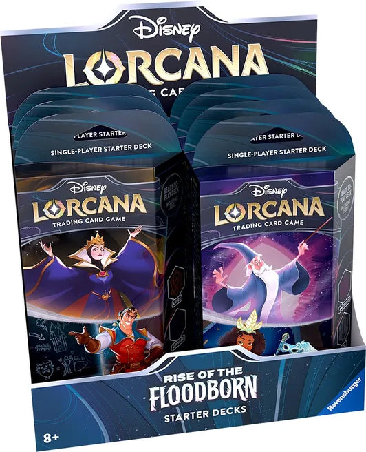 lorcana starter decks rise of the floodborn Disney Lorcana Rise of the Floodborn