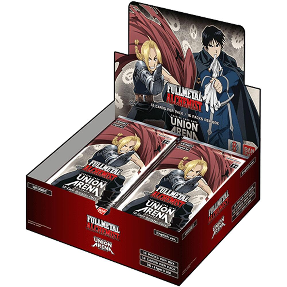 Union Arena TCG English Fullmetal Alchemist Booster Box - Pre-Order