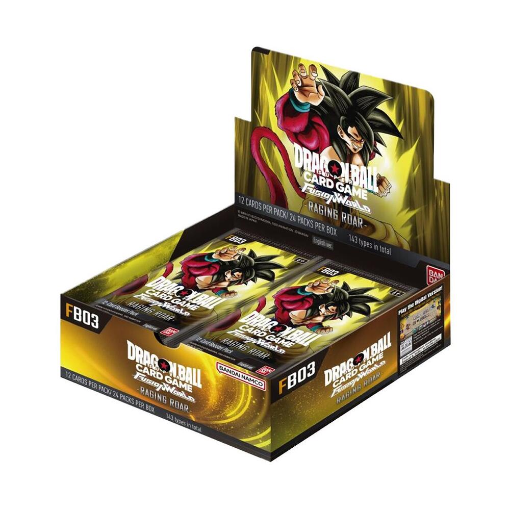Dragon Ball Super: Fusion World FB03 - Raging Roar Booster Box