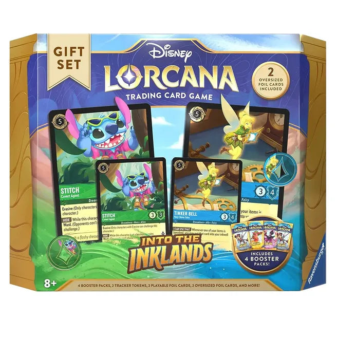 Lorcana Into the Inklands Gift Set 88 Cardhouse Lorcana Into the Inklands Gift Set 88 Cardhouse