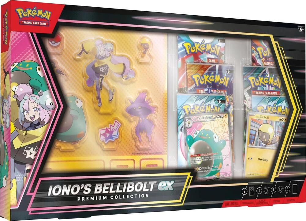 iono booster box Pokemon Iono's Bellibolt EX Premium Collection Box