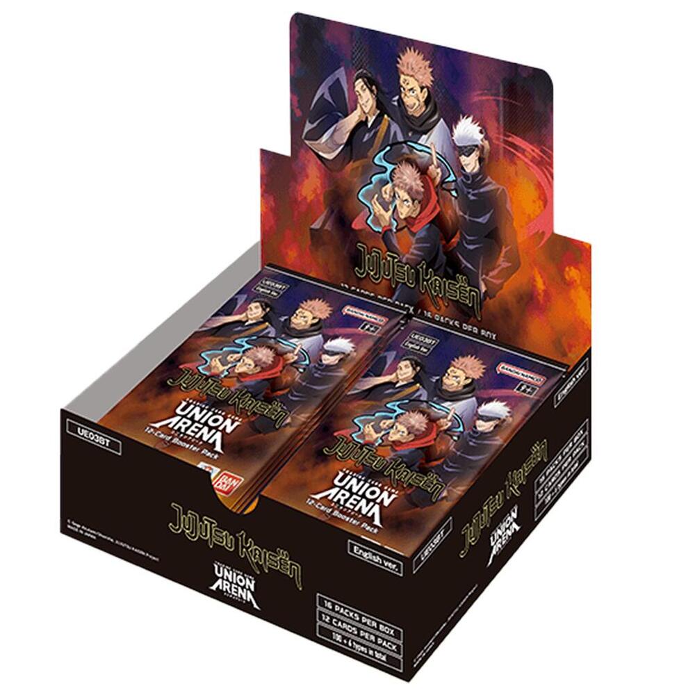 Union Arena TCG English Jujutsu Kaisen Booster Box Union Arena TCG English Jujutsu Kaisen Booster Box