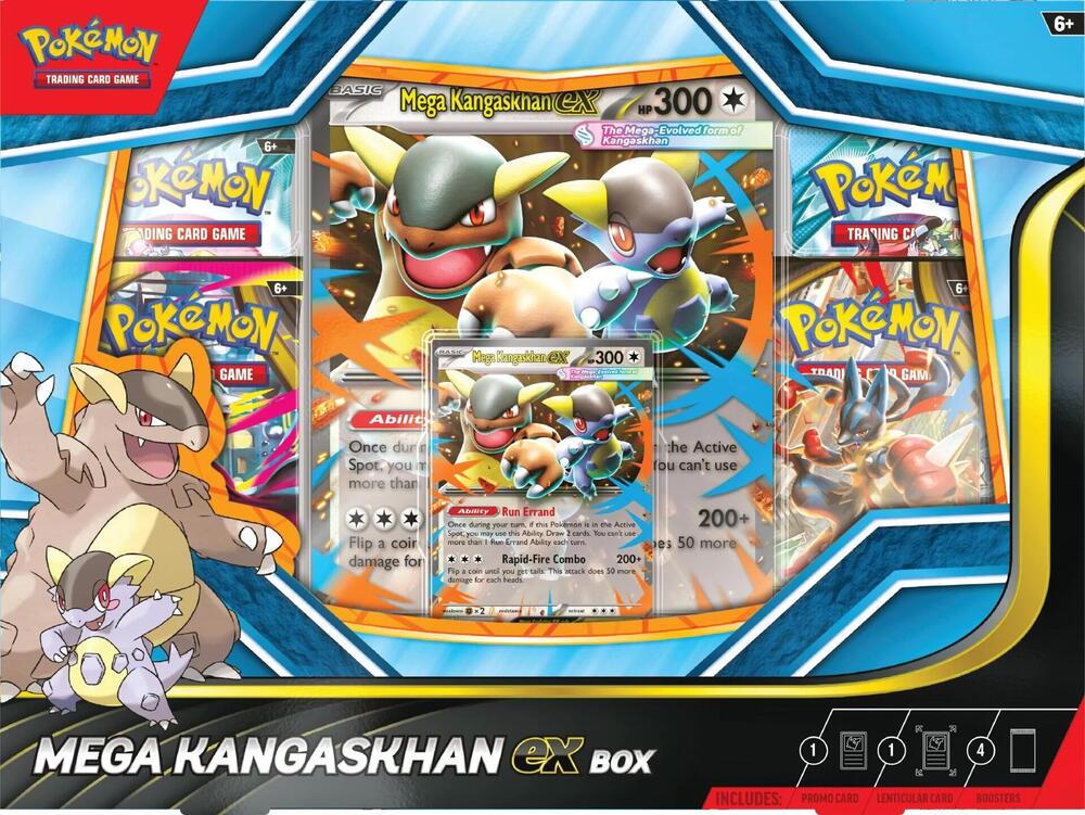 Pokemon Mega Kangaskhan EX Collection Box - Pre-Order
