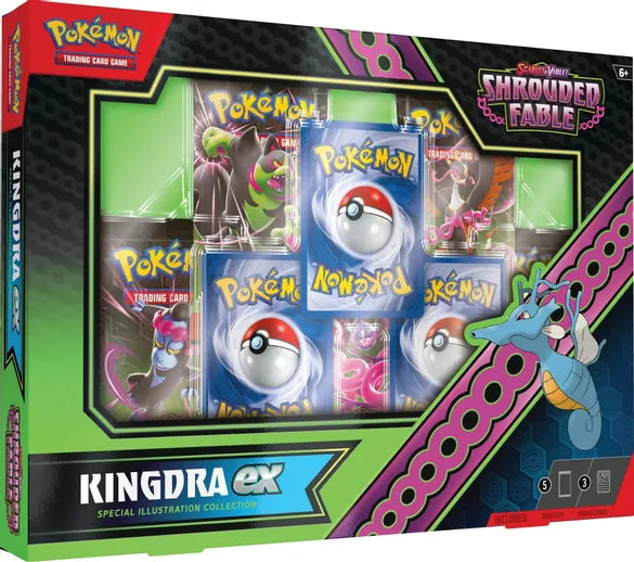 Pokemon SV6.5 Shoruded Fable Kingdra/Greninja EX Special Illustration 88 Cardhouse Pokemon SV6.5 Shoruded Fable Kingdra/Greninja EX Special Illustration 88 Cardhouse