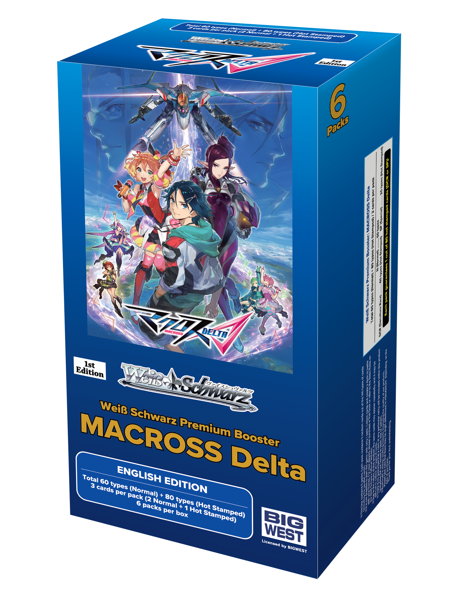 Weiss Schwarz English Macross Delta Premium Booster Box – 88 Cardhouse