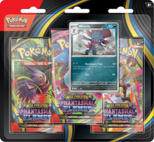 Load image into Gallery viewer, Pokemon TCG ME2 Phantasmal Flames Three Pack Blister - Pre-Order
