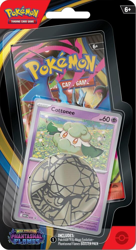 Pokemon TCG ME2 Phantasmal Flames Single Pack Blister - Pre-Order