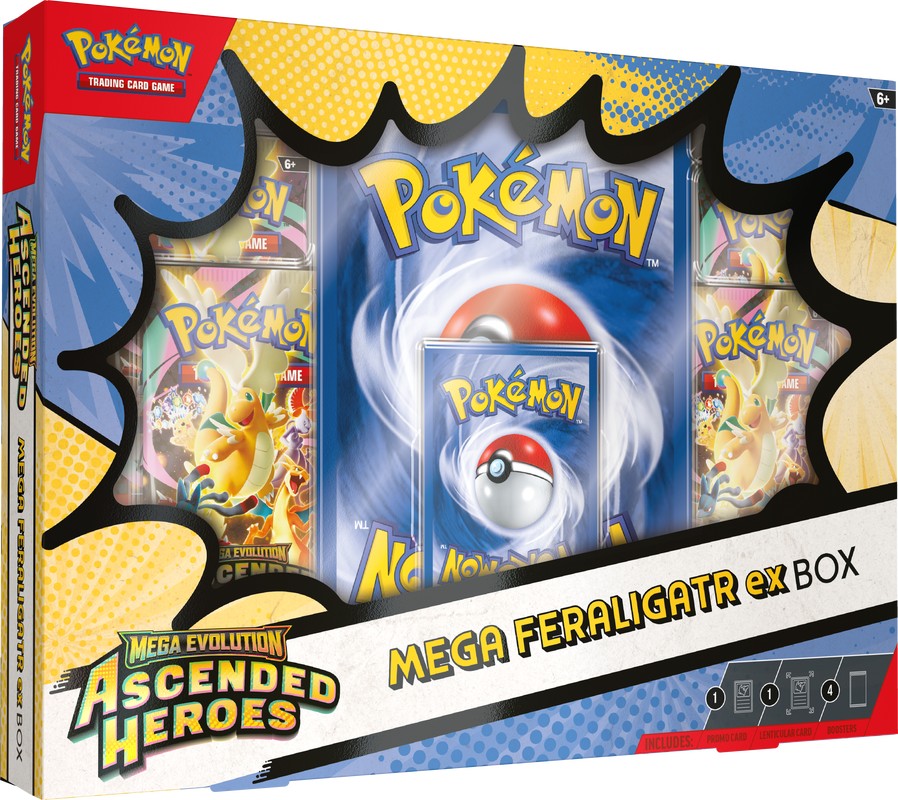 pokemon cards ex and mega ex Pokemon TCG ME2.5 Ascended Heroes Mega EX Box