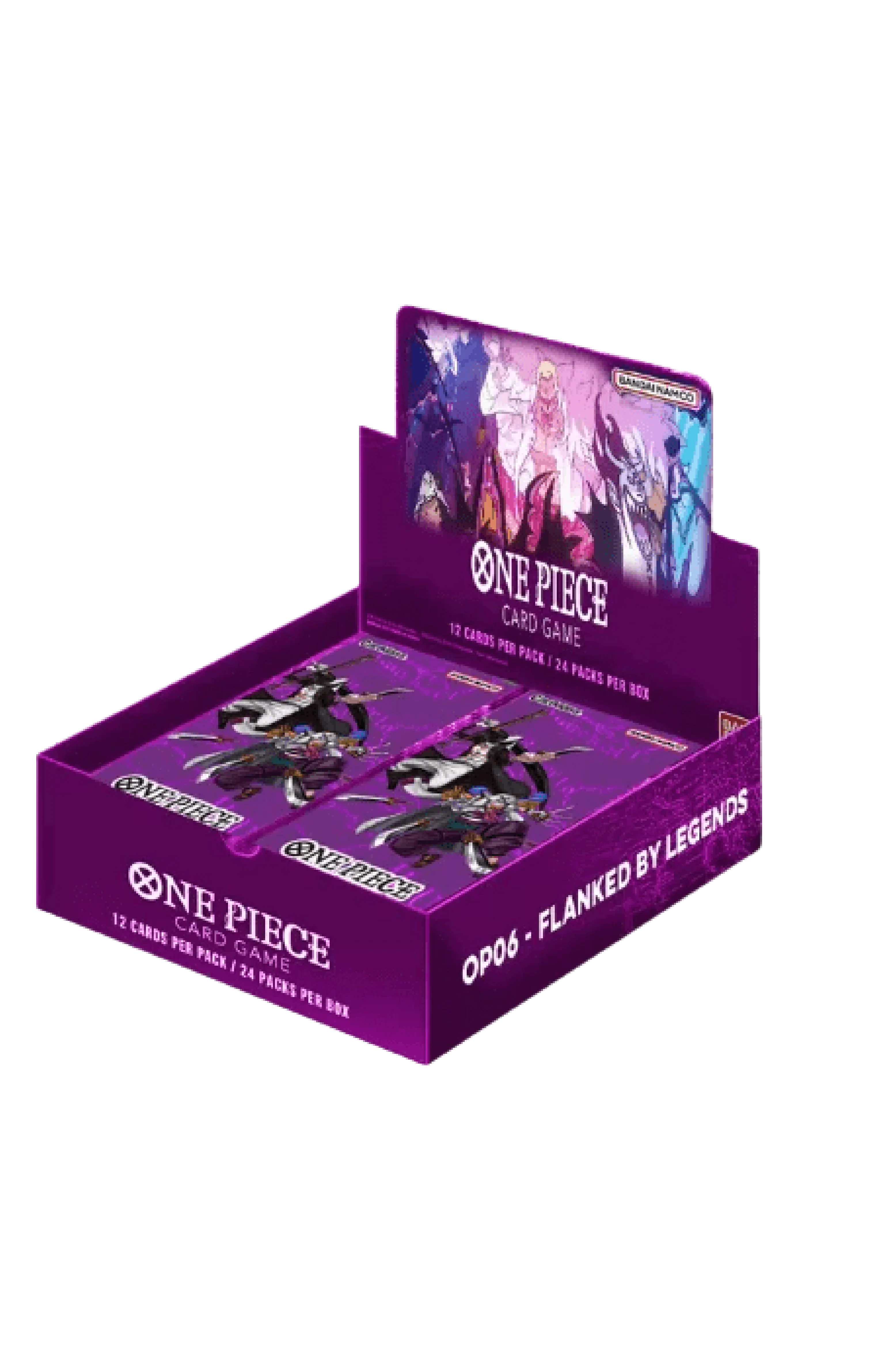one piece card game flanked by legends One Piece Flanked by Legends OP-06 English Booster Box
