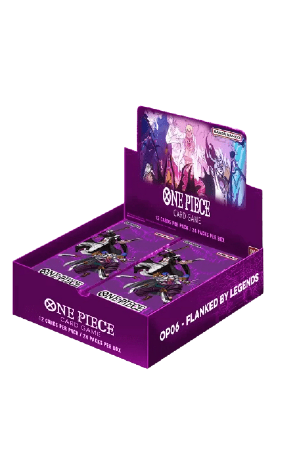 One Piece Flanked by Legends OP-06 English Booster Box - Pre-Order One Piece Flanked by Legends OP-06 English Booster Box - Pre-Order