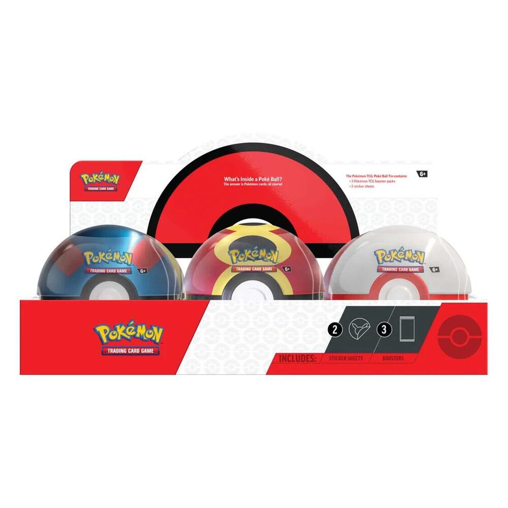Pokemon Tin Poke Ball 2025 Pokemon Tin Poke Ball 2025