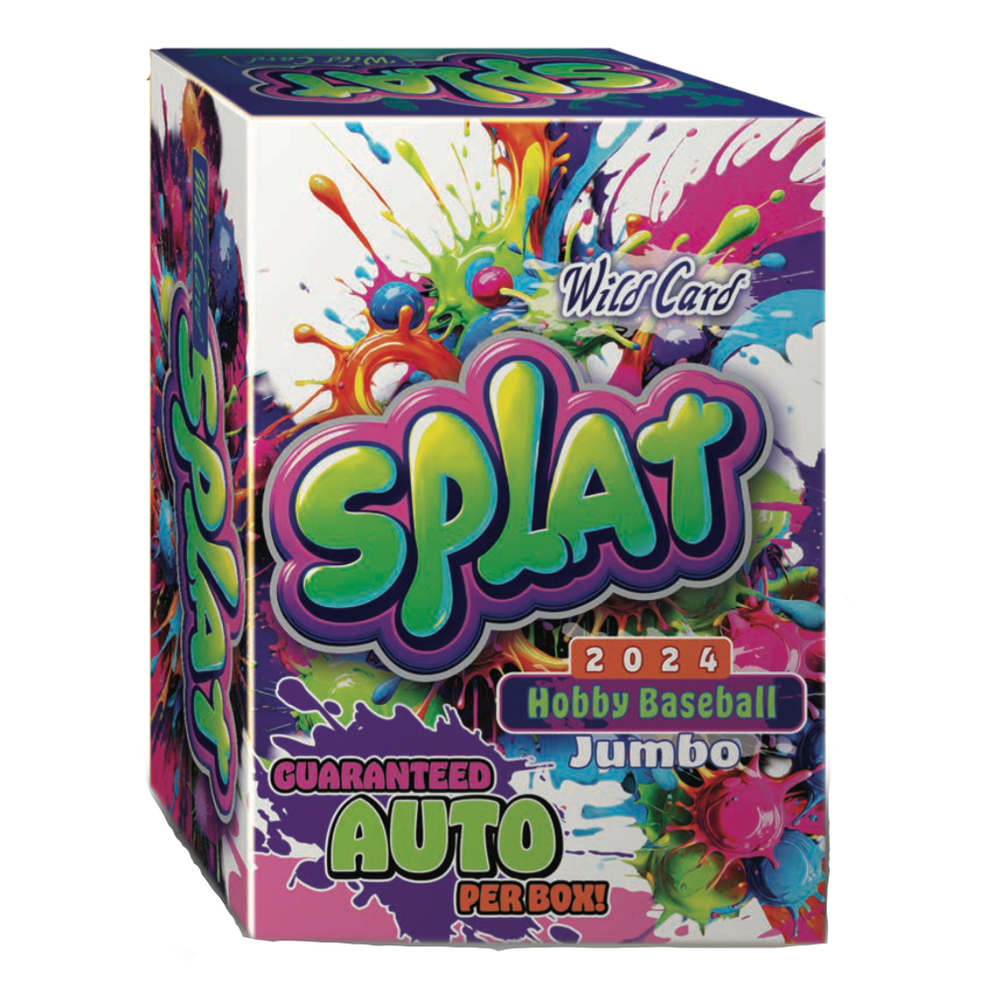 Wild Card Splat 2024 Jumbo Baseball Box