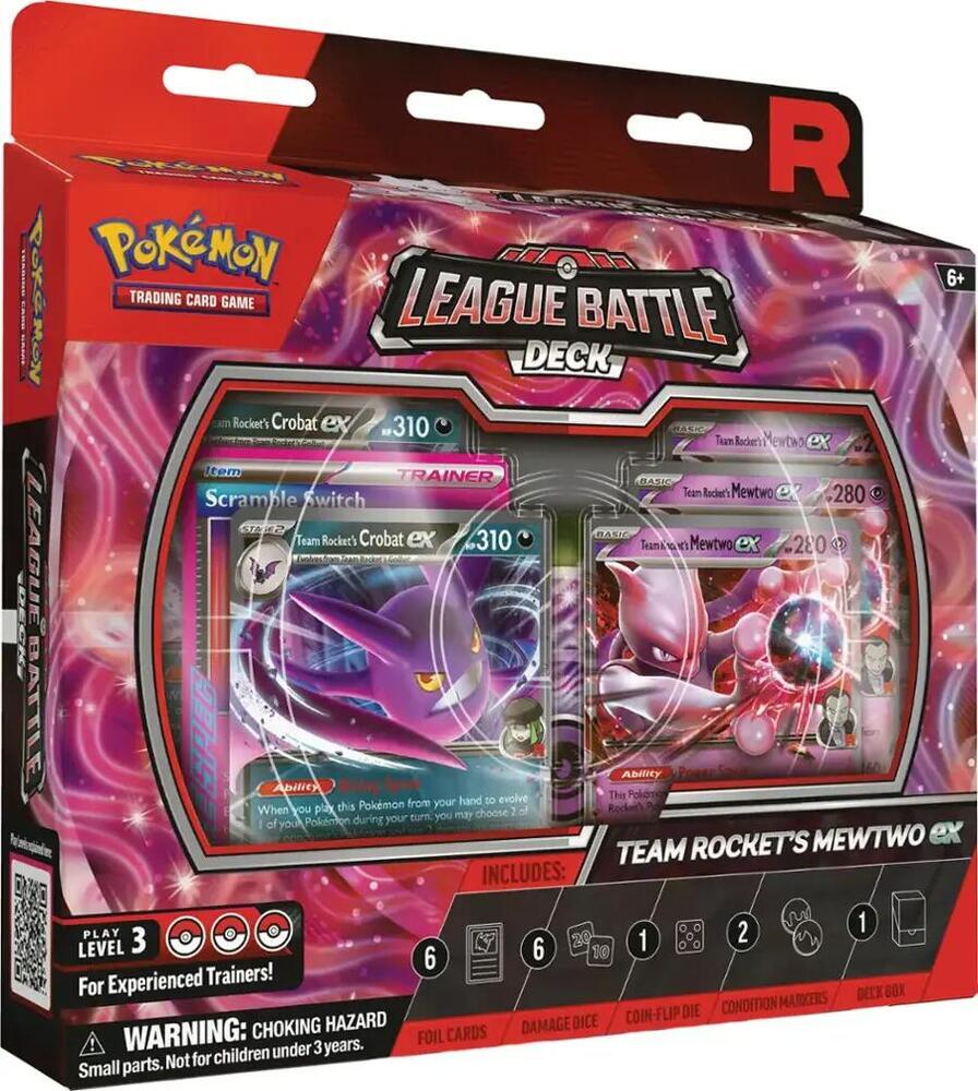 Pokemon TCG Team Rocket's Mewtwo EX League Battle Deck - Pre-Order