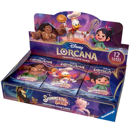 Lorcana Shimmering Skies Booster 4-Box Case Lorcana Shimmering Skies Booster 4-Box Case