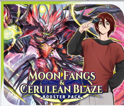 Cardfight Vanguard DZ-BT07 Moon Fangs & Cerulean Blaze Booster Box