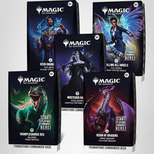 Load image into Gallery viewer, MTG Foundations Commander Deck - Pre-Order
