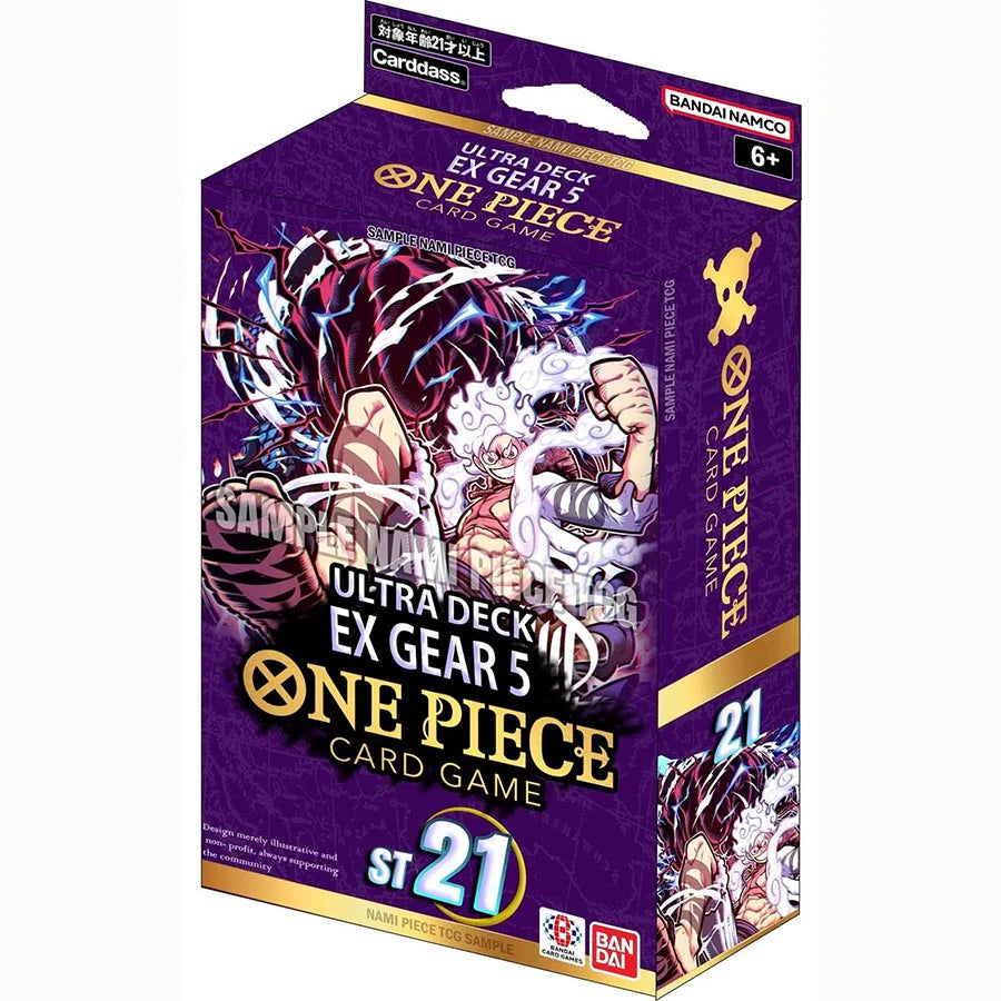 One Piece English ST-21 Gear 5 Ultra Deck 88 Cardhouse One Piece English ST-21 Gear 5 Ultra Deck 88 Cardhouse
