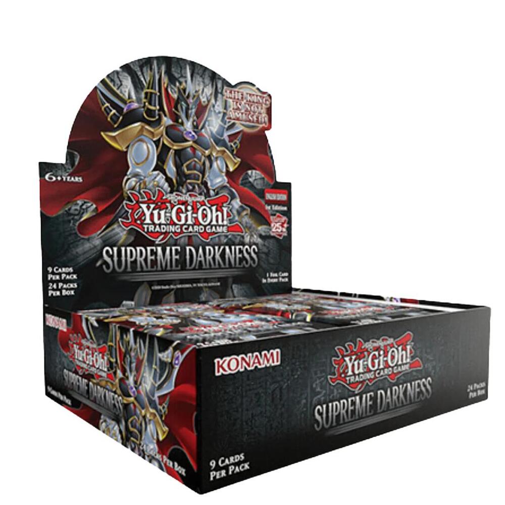 the shining darkness booster box YU-GI-OH Yu-Gi-Oh! Korean so get ready to make your Deck sparkle and shine with the power of darkness Yu-Gi-Oh! Supreme Darkness (Booster Box)
