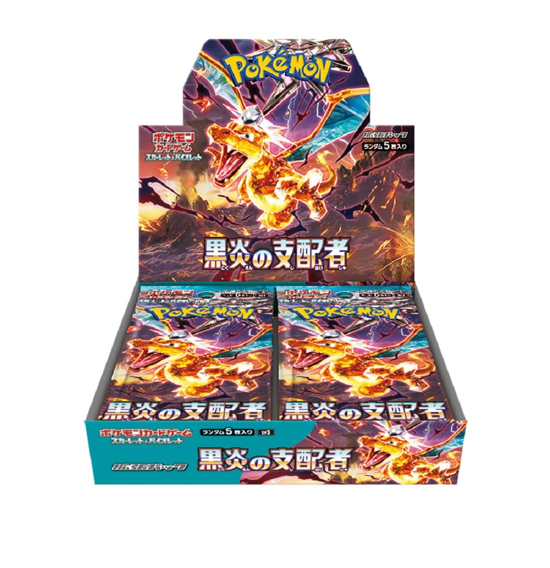 Pokemon TCG: Ruler of the Black Flame sv3 Japanese Booster Box