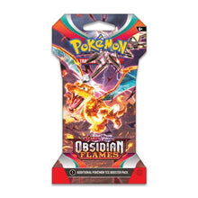 Load image into Gallery viewer, Pokemon Scarlet and Violet SV3 Obsidian Flames Sleeved Booster Pack
