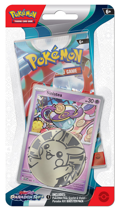Pokemon Scarlet and Violet SV4 Paradox Rift Single Pack Blister