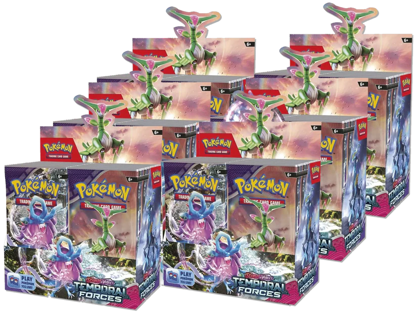 Pokemon SV5 Scarlet and Violet Temporal Forces Booster Box 88 Cardhouse Pokemon SV5 Scarlet and Violet Temporal Forces Booster Box 88 Cardhouse