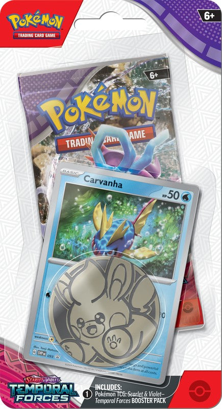 Pokemon Scarlet and Violet SV5 Temporal Forces Single Pack Blister 88 Cardhouse Pokemon Scarlet and Violet SV5 Temporal Forces Single Pack Blister 88 Cardhouse