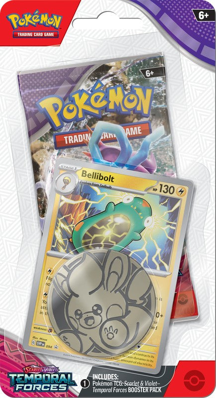 Pokemon Scarlet and Violet SV5 Temporal Forces Single Pack Blister 88 Cardhouse Pokemon Scarlet and Violet SV5 Temporal Forces Single Pack Blister 88 Cardhouse