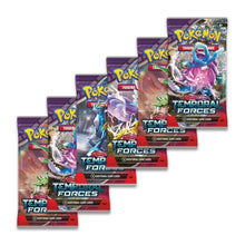 Load image into Gallery viewer, Pokemon SV5 Scarlet and Violet Temporal Forces Booster Bundle 6 Packs
