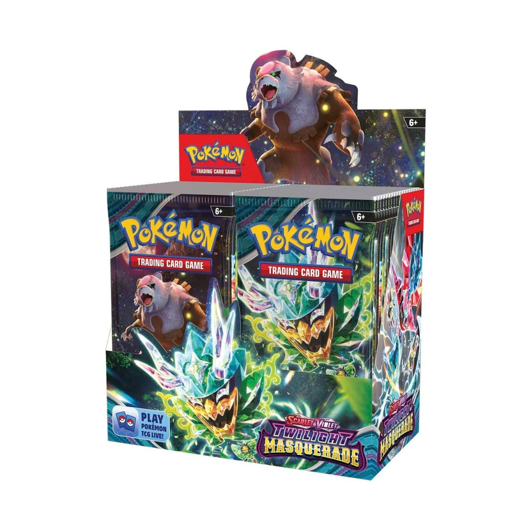 Pokemon SV6 Scarlet and Violet Twilight Masquerade Booster Box 88 Cardhouse Pokemon SV6 Scarlet and Violet Twilight Masquerade Booster Box 88 Cardhouse