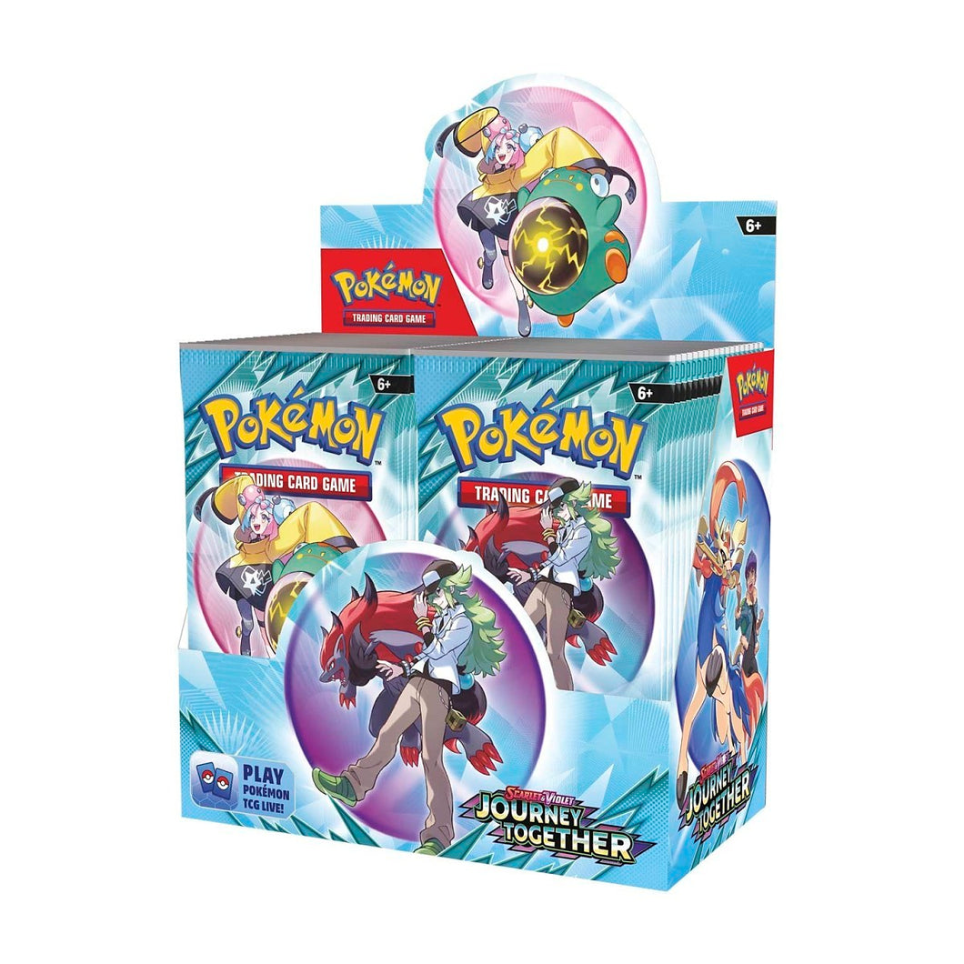 Pokemon SV9 Scarlet and Violet Journey Together Booster Box - Pre-Orde 88 Cardhouse Pokemon SV9 Scarlet and Violet Journey Together Booster Box - Pre-Orde 88 Cardhouse