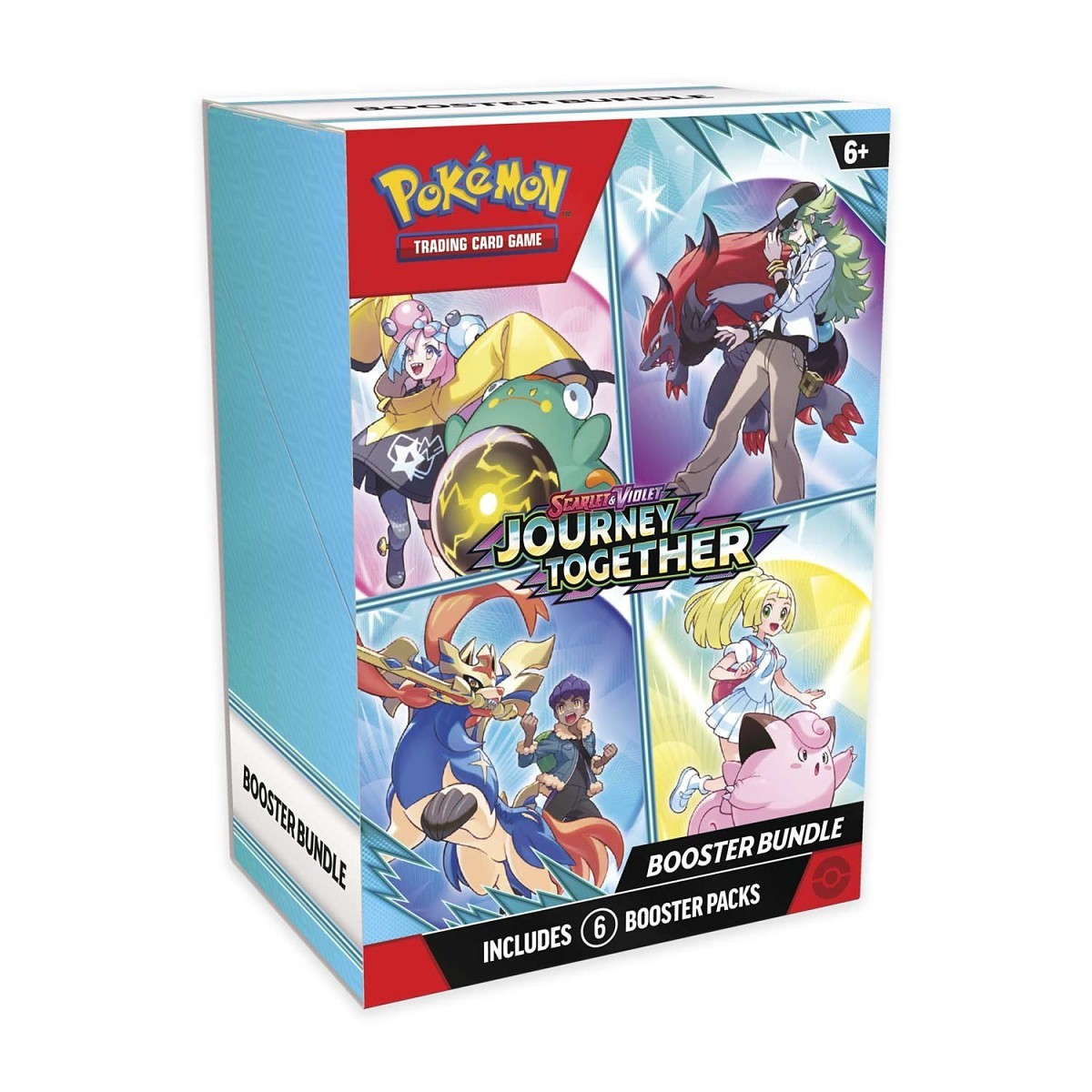 sv9 journey together booster box Pokemon SV9 Scarlet and Violet Journey Together Booster Bundle 6 Packs
