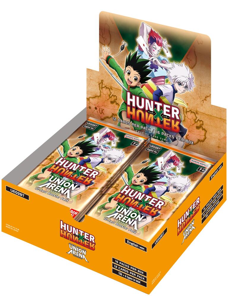 Union Arena TCG English Hunter X Hunter Booster Box Union Arena TCG English Hunter X Hunter Booster Box