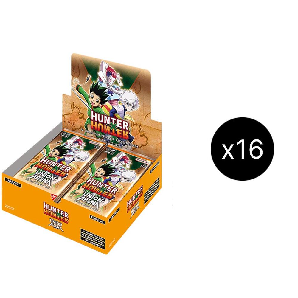 number hunters booster box Union Arena TCG English Hunter X Hunter Booster Box – 88 Cardhouse
