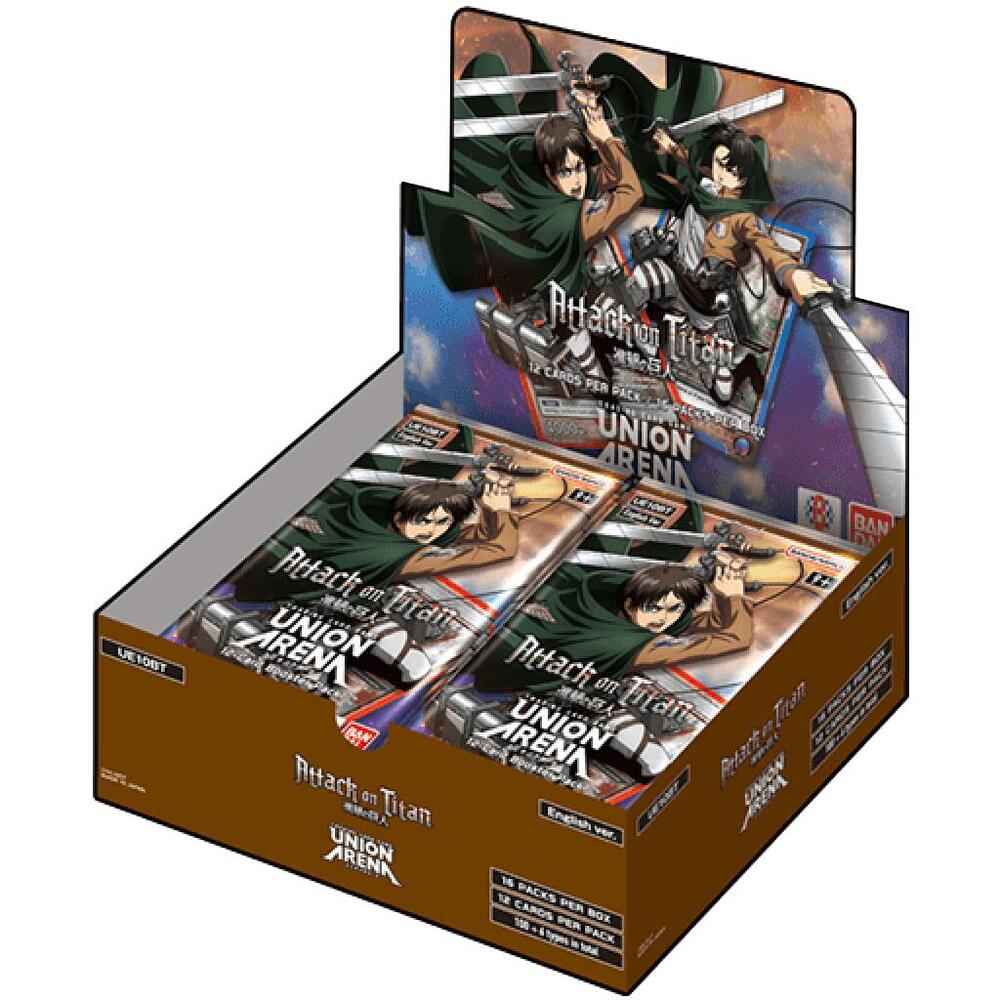 Union Arena TCG English UE10BT Attack on Titan Booster Box Union Arena TCG English UE10BT Attack on Titan Booster Box